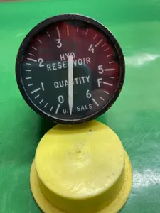BOEING 707 HYDRAULIC RESEVOIR INDICATOR 10-3206 *AR* VINTAGE TWA